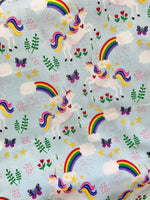 Twirl Top // Rainbow Unicorns