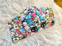 Stacked Sanrio Face Mask